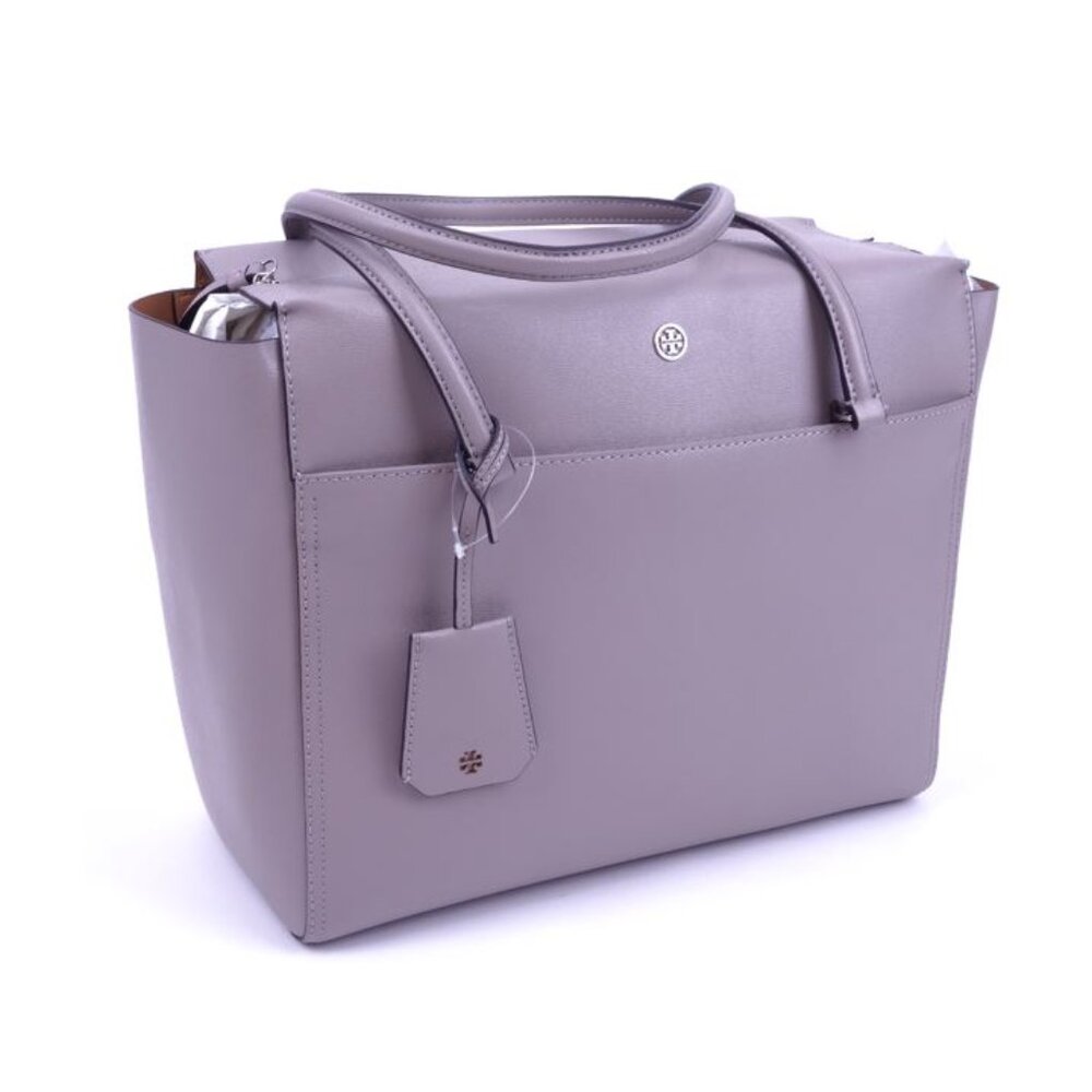 NWT Tory Burch Parker Tote- Dust Storm/ Cardamom (Gray)